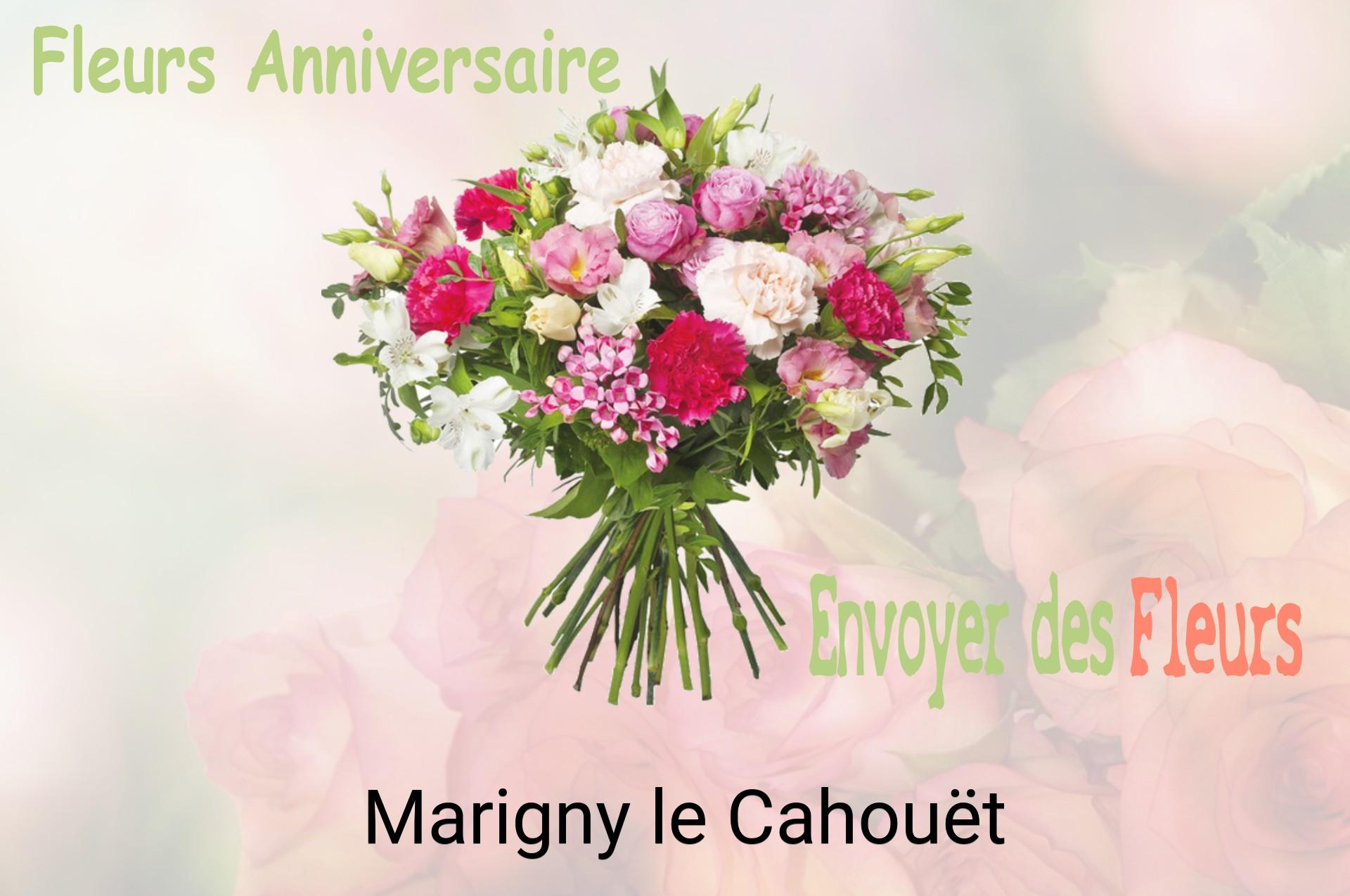 Bouquet de fleurs d’anniversaire livré à Marigny-le-Cahouët